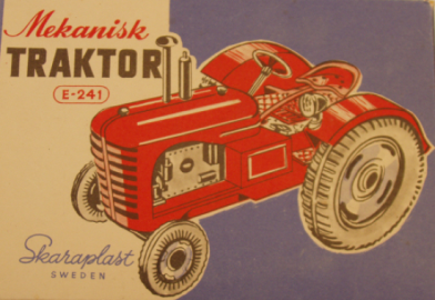 Leksakstraktor. Massey Harris 20K